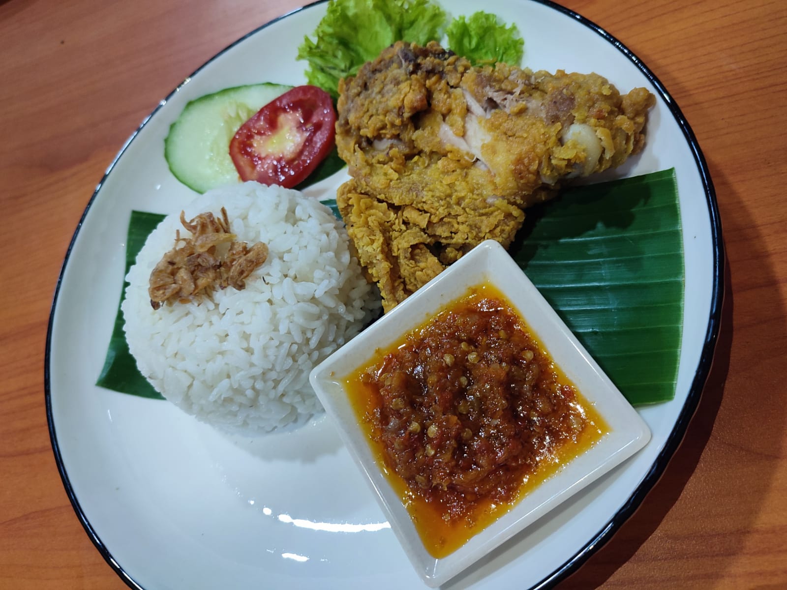 Nasi Ayam Geprek